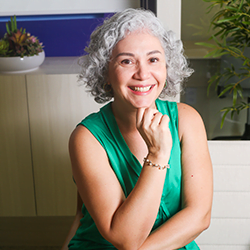 Dra. Betty Diniz, sócia da Tryad Consultórios, especialista em inovação para consultórios médicos.
