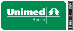 Logotipo da Unimed, parceira da Tryad Consultórios no suporte a profissionais da saúde.