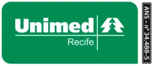 Logotipo da Unimed, parceira da Tryad Consultórios no suporte a profissionais da saúde.