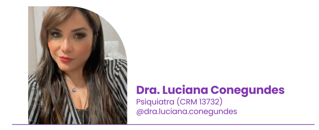 Dra Luciana Fagundes, Psiquiatra.